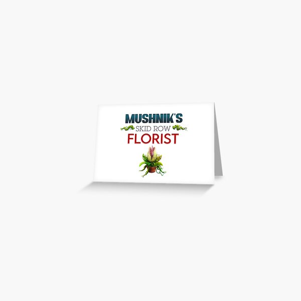 Vista previa del artículo con la obra «Floristería Skid Row de Mushnik», diseñado y vendido por nish3300.