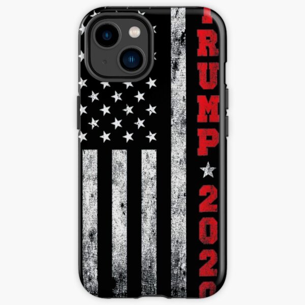 Trump 2020 American Flag Vintage T-Shirt iPhone Tough Case