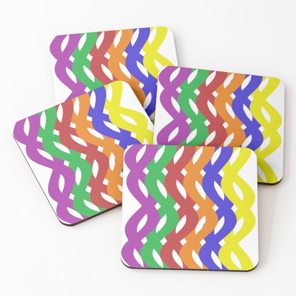 Item preview, Multicoloured criss-cross designed and sold by CouzDesigns.