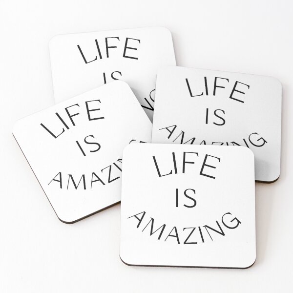 Item preview, Life Is Amazing designed and sold by inspireddezigne.