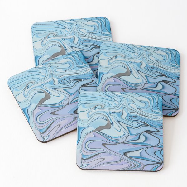 Item preview, Blue & Pink Crystal Liquid iPhone Case & Covers designed and sold by helliazidi.