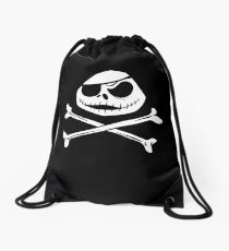 Jolly Jack Roger Drawstring Bag