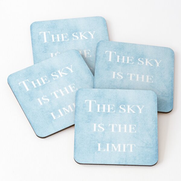 Item preview, The Sky is the Limit inspirational art designed and sold by SweetDaydream.