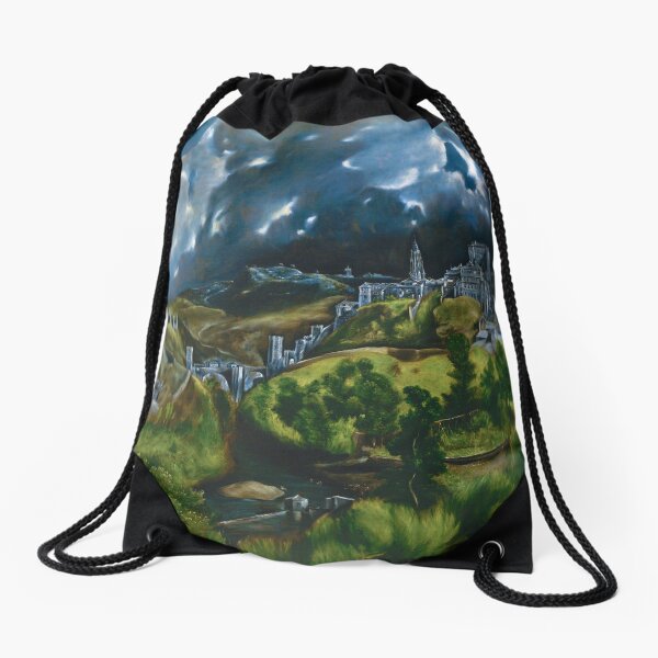 Item preview, View of Toledo by El Greco (1599) designed and sold by allhistory.