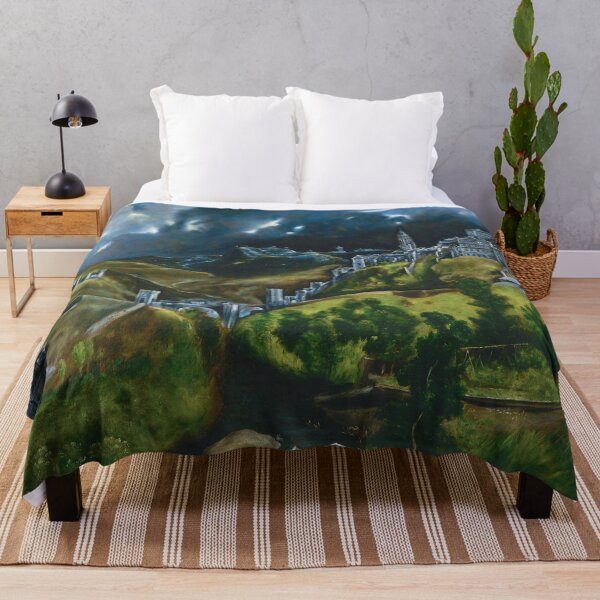 Item preview, View of Toledo by El Greco (1599) designed and sold by allhistory.