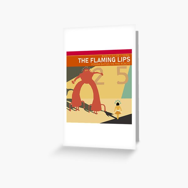 Item preview, The Flaming Lips "Yoshimi Battles The Pink Robots" Simplified Album Cover designed and sold by EthylVanny.
