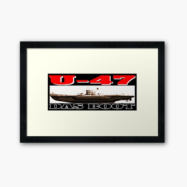 Vista previa del artículo con la obra «Das Boot U-47 », diseñado y vendido por warcollectionar.