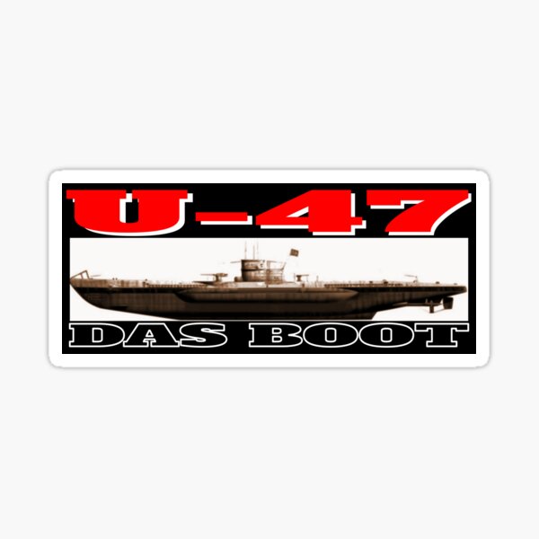 Vista previa del artículo con la obra «Das Boot U-47 », diseñado y vendido por warcollectionar.