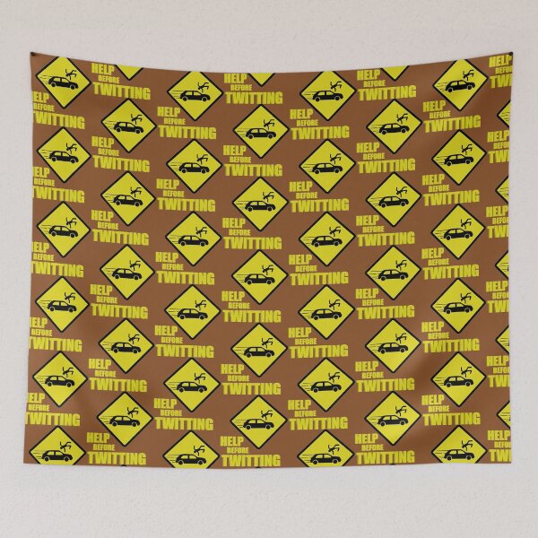 Item preview, Help before twitting designed and sold by Newbrain.
