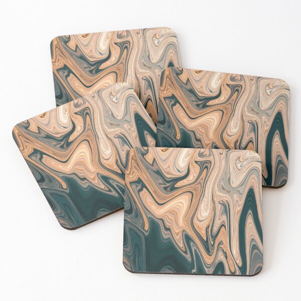 Item preview, Dark Green & Gold Liquid iPhone Case & Covers designed and sold by helliazidi.