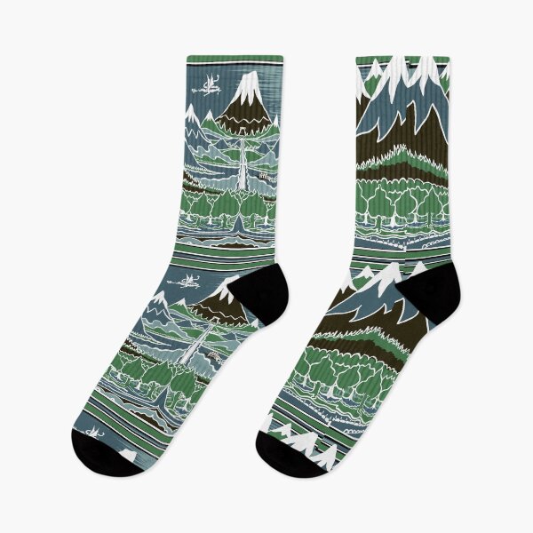 Item preview, Forest mountain path in the style of J.R.R.Tolkien designed and sold by Designwebjae.