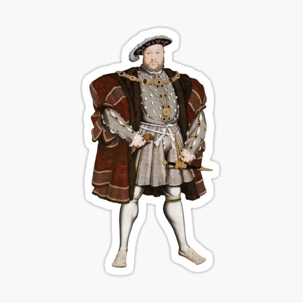 King Henry VIII Classic Portrait Sticker