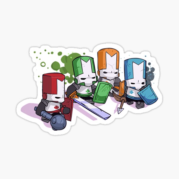 Castle Crashers Animal Sticker Pack 2 Sticker for Sale by Essentric