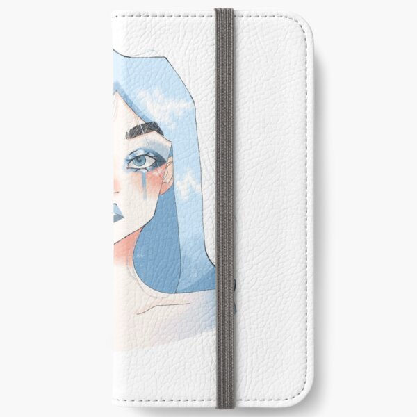 blue iPhone Wallet