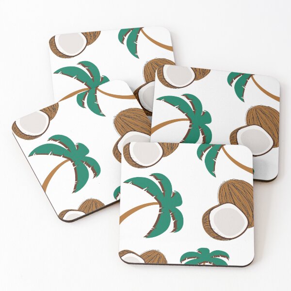 Item preview, Coconut Palm Trees Coconut Trees Tropical Beach Design designed and sold by Laurelbdesigns.