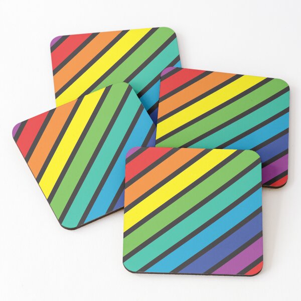 Item preview, Pride Colours - Striped Rainbow designed and sold by Dominic McAfee.