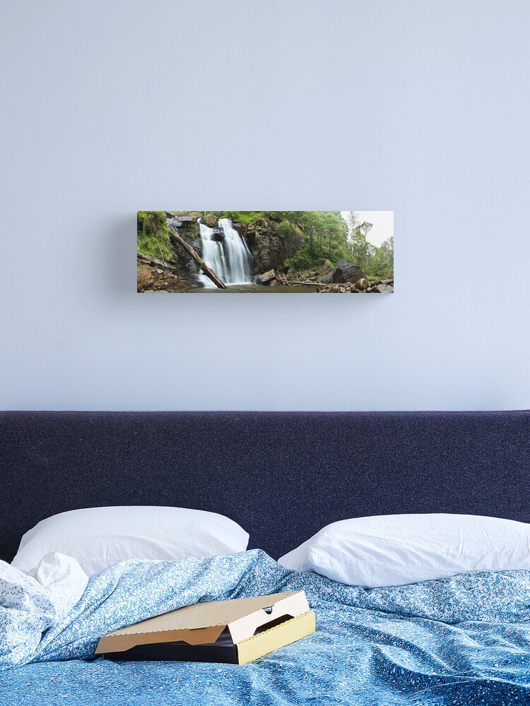 Thumbnail 2 of 3, Canvas Print, Stevenson's Falls, Otways National Park, Australia designed and sold by Chockstone.