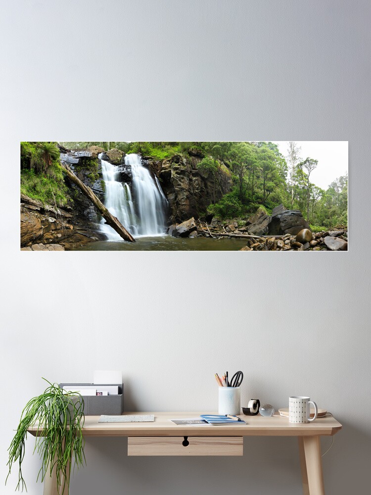 Thumbnail 2 of 3, Poster, Stevenson's Falls, Otways National Park, Australia designed and sold by Chockstone.
