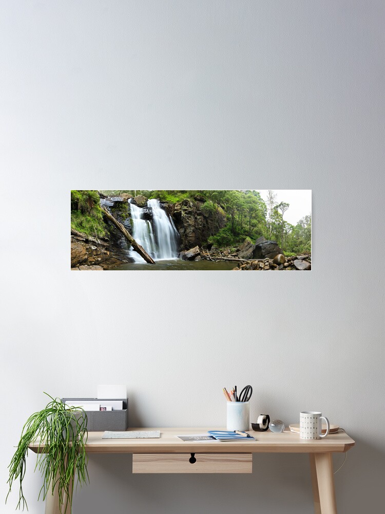 Thumbnail 2 of 3, Poster, Stevenson's Falls, Otways National Park, Australia designed and sold by Chockstone.