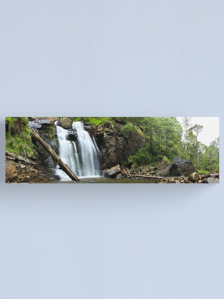 Thumbnail 1 of 3, Canvas Print, Stevenson's Falls, Otways National Park, Australia designed and sold by Chockstone.