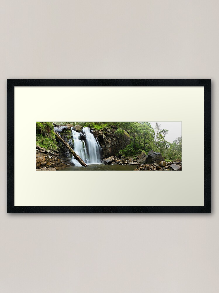Thumbnail 1 of 7, Framed Art Print, Stevenson's Falls, Otways National Park, Australia designed and sold by Chockstone.