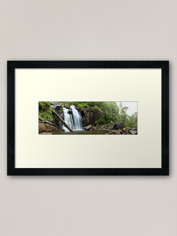 Thumbnail 1 of 7, Framed Art Print, Stevenson's Falls, Otways National Park, Australia designed and sold by Chockstone.