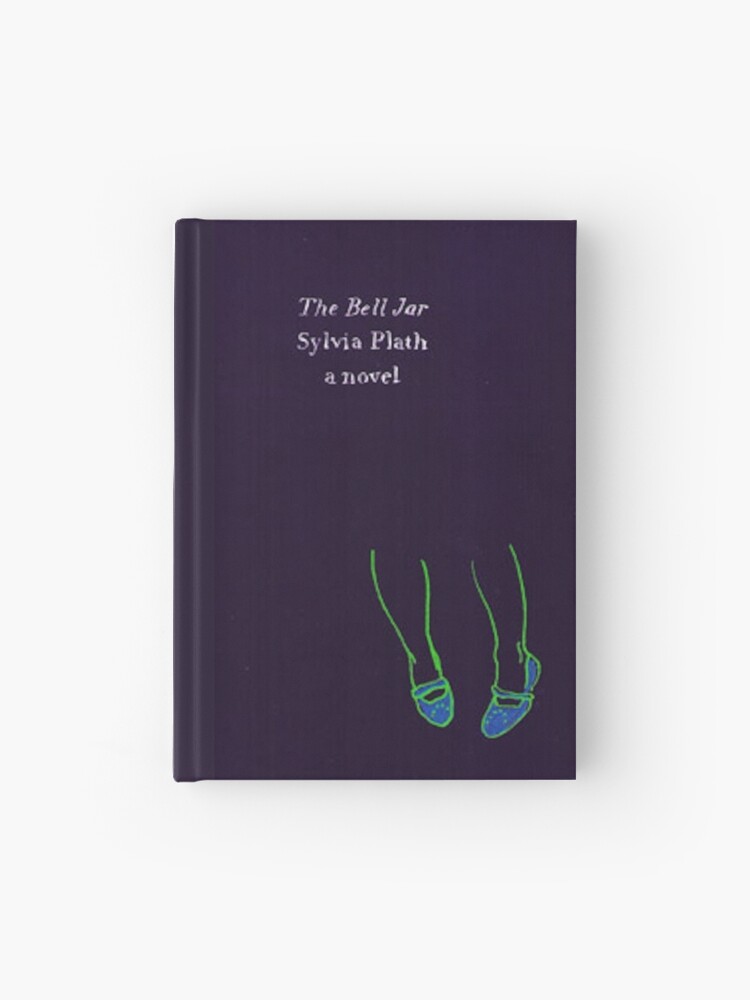 The Bell Jar book cover Hardcover Journal for Sale by sophiapainted