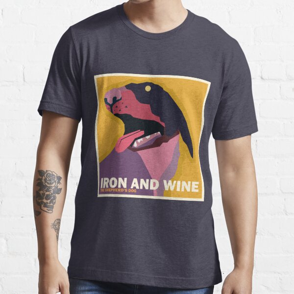 "Iron and Wine "The Shepherd's Dog" Simplified Album Cover" Tshirt by