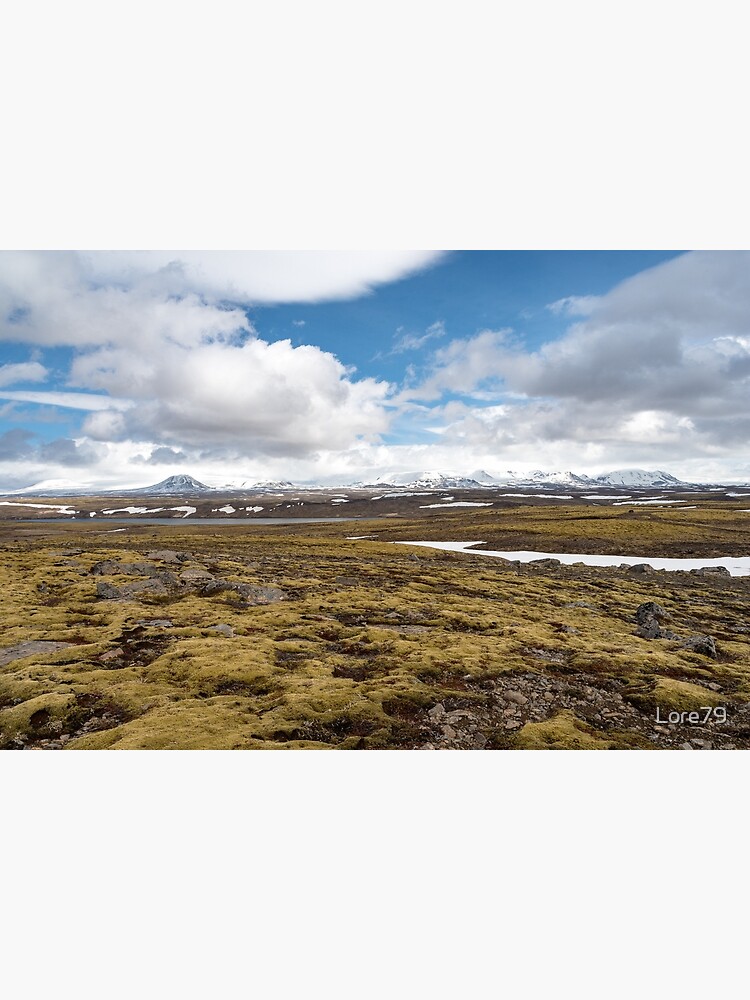 Beautiful landscape along road 52, Uxahryggjavegur, Iceland by Lore79