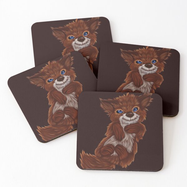 Item preview, Cute Baby Fox designed and sold by WickedWillowArt.