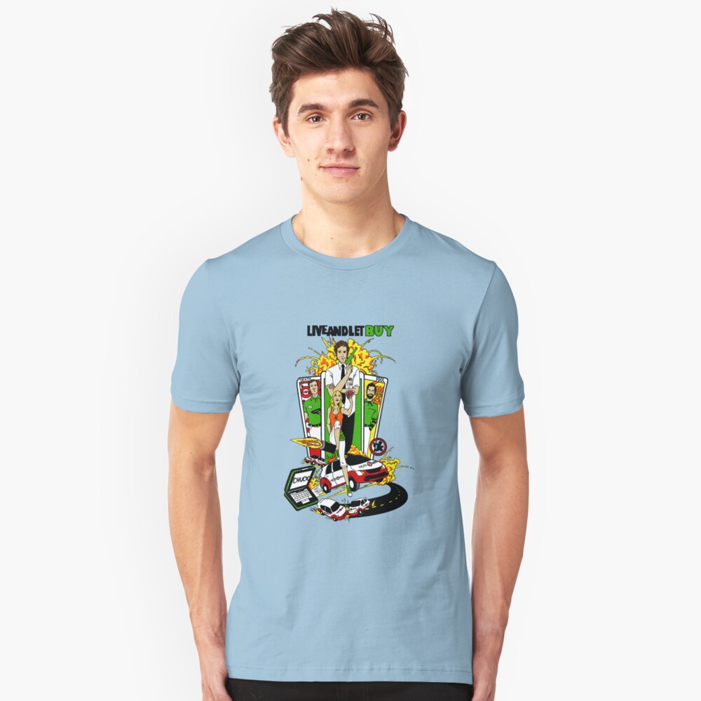 Live and Let Buy Slim Fit T-Shirt