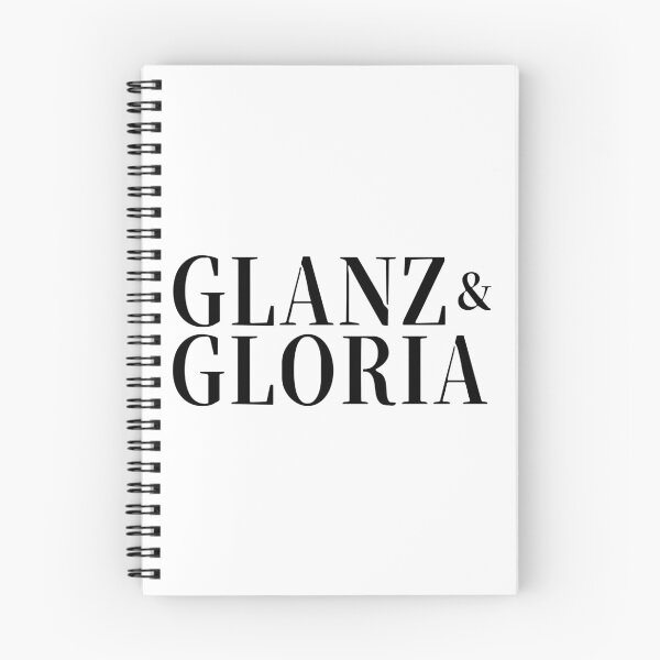 Item preview, Glanz & Gloria German Phrase Lettering designed and sold by Dator.