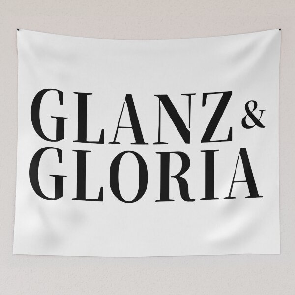 Item preview, Glanz & Gloria German Phrase Lettering designed and sold by Dator.