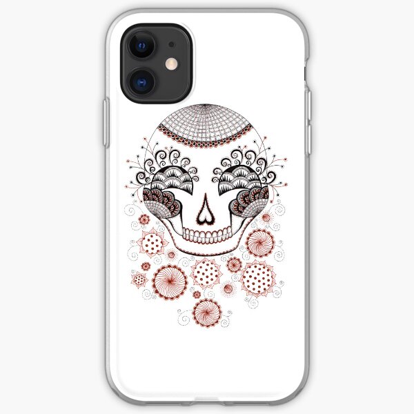 Carnival Skull iPhone Soft Case