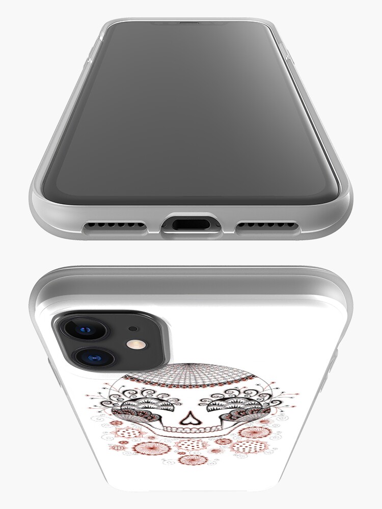 Alternate view of Carnival Skull iPhone Case & Cover