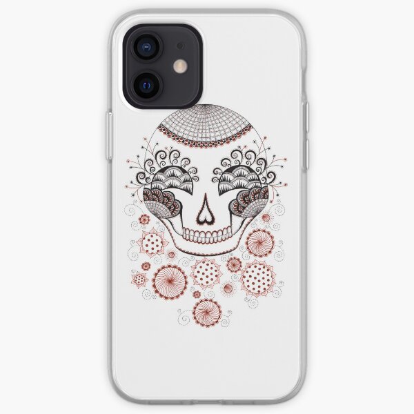 Carnival Skull iPhone Soft Case