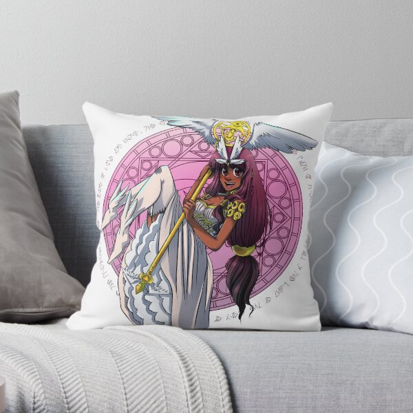 Tiara Guardian of Earth Throw Pillow