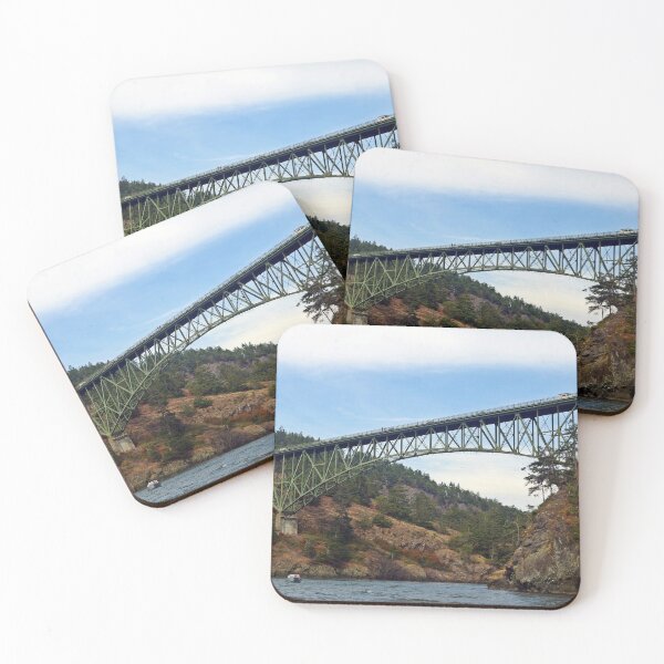 Item preview, Deception Pass Bridge August - horizontal designed and sold by VikingVisual.