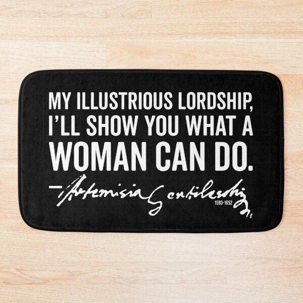 Item preview, Artemisia Gentileschi Artist Quote Equality Feminist Art  designed and sold by AugustDesign.