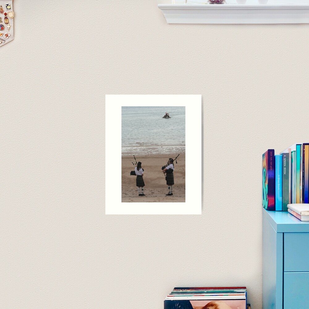 Piped In Art Print