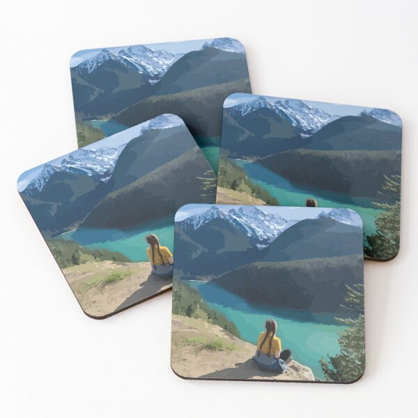 Item preview, Diablo Lake North Cascades Washington designed and sold by elmma design.