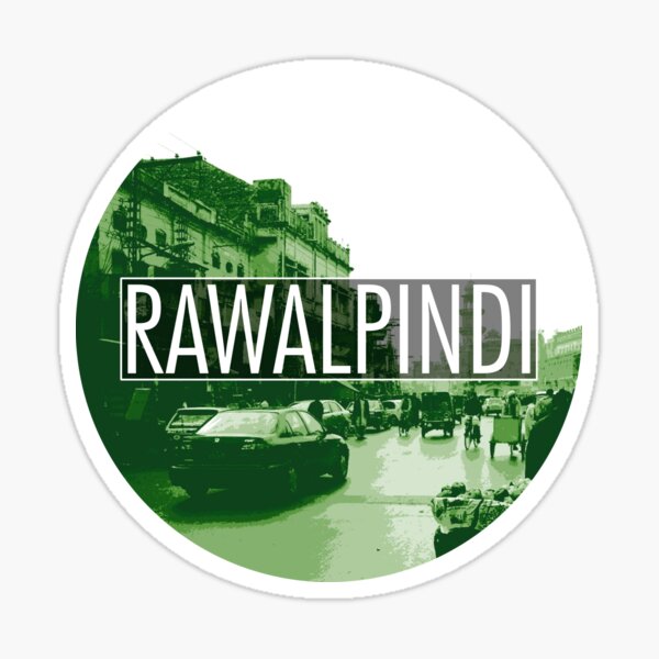 "Rawalpindi Pakistan" Sticker by Feelklin Redbubble