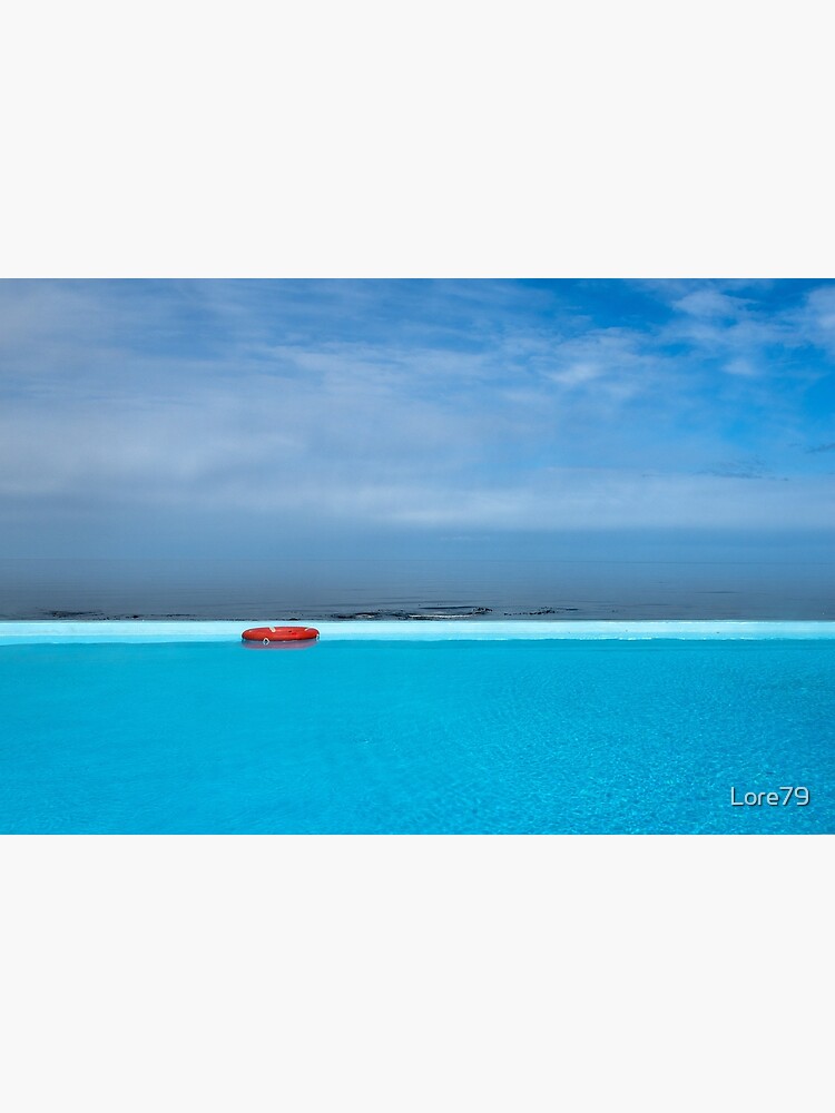 Handsome hot pool with ocean view, Iceland by Lore79