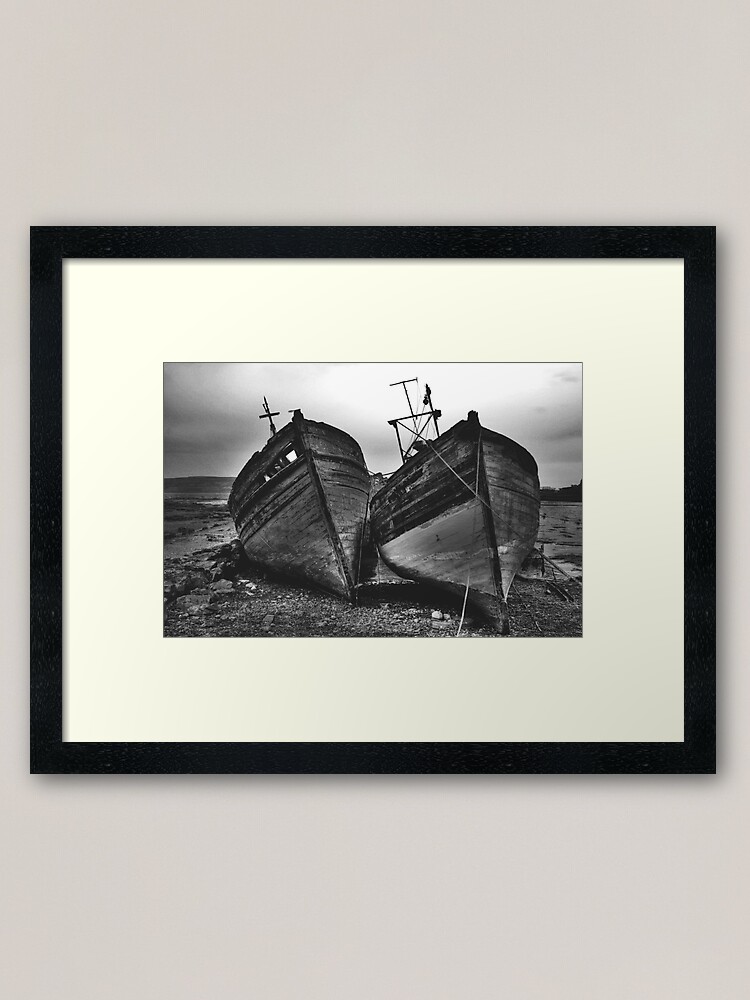 Alternate view of Left to decay Framed Art Print