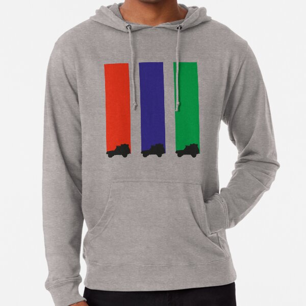 Land Rover Discovery colourful Lightweight Hoodie
