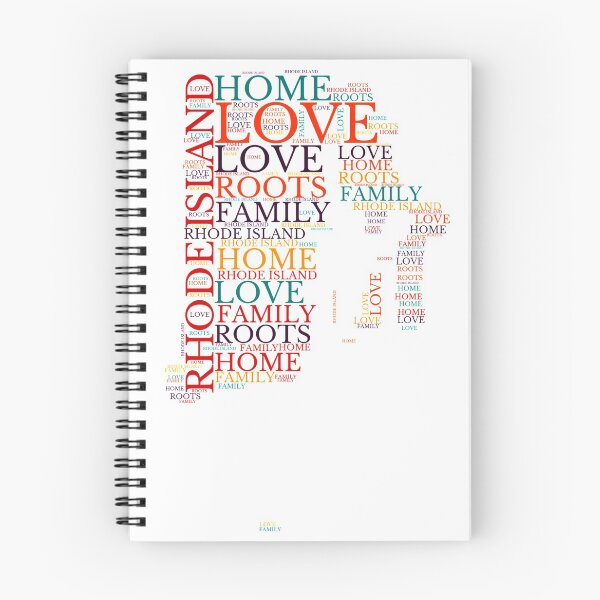 Item preview, Rhode Island Home, Love, Roots and Family Map designed and sold by marosharaf.