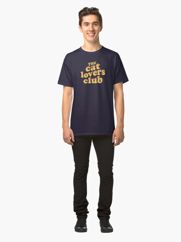 Alternate view of The Cat Lovers Club Classic T-Shirt