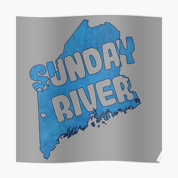 "Sunday River in Maine " Poster for Sale by ChasingGnarnia Redbubble