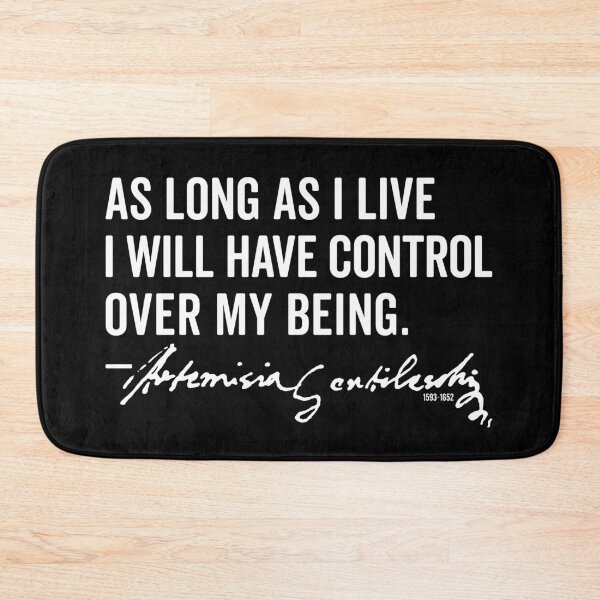 Item preview, Artemisia Gentileschi Artist Quote Equality Feminist Art  designed and sold by AugustDesign.