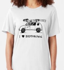Ich bodysurfing Slim Fit T-Shirt